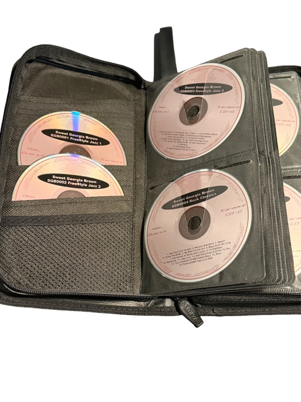 Sweat Georgia Brown Karaoke CD + G High Quality Disc From SGB0001-SGB00066 Rare